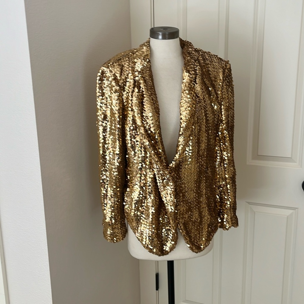 Rare vintage Armani, sequence jacket, size 40 new without tags